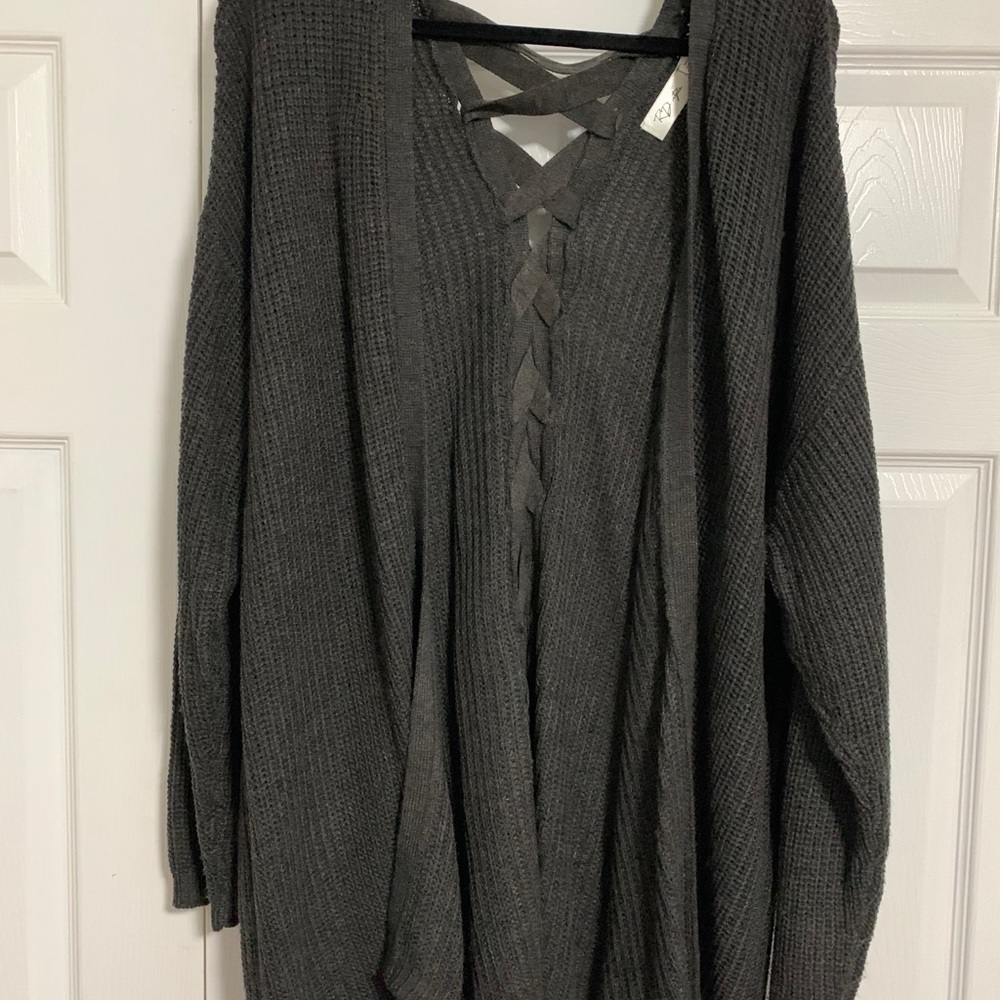 Women’s plus size cardigan